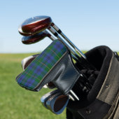 Schotse kleuren: Clan Johnstone Tartan Golfheadcover (Insitu)