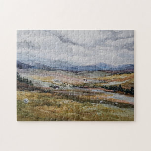 Schotse landschap legpuzzel