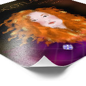 Schotse lassydruk foto afdruk (Hoek)