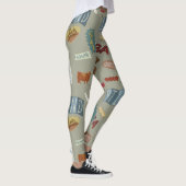 Schotse leggings - Schotse symbolen (Rechts)