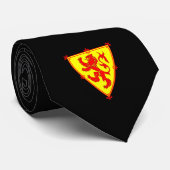 Schotse Lion Rampant Stropdas (Opgerold)