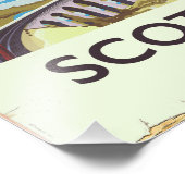 Schotse  locomotief foto afdruk (Hoek)