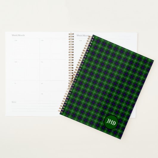 Schotse MacDonald-tartanmonogram   Planner (Display)