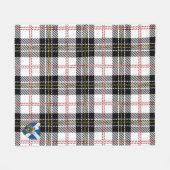 Schotse MacPherson geruite plaid Fleece Deken (Voorkant (Horizontaal))