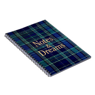 Schotse notebook notitieboek
