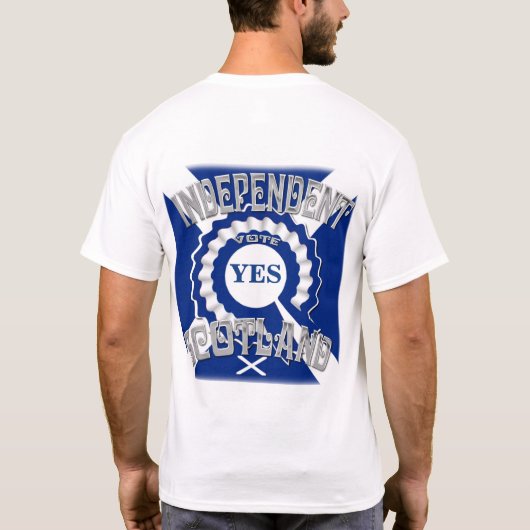 Schotse onafhankelijkheid t-shirt (Achterkant)