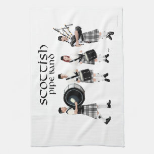 Schotse Pipeband Theedoek