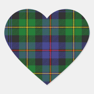 Schotse Plaid, Baillie Wm. Wilson, Hart Sticker