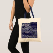Schotse provincies tote bag (Voorkant (product))