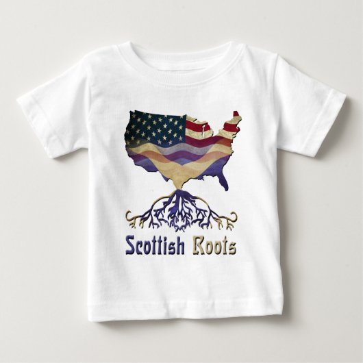 Schotse roots Amerikaanse vlag erfgoed (Voorkant)