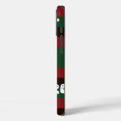 Schotse Royal Checkered Tartan Plaid met tekst Case-Mate iPhone Case (Achterkant / Links)