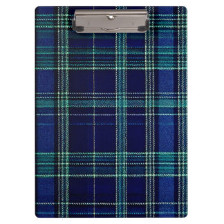 Schotse ruit notebook klembord