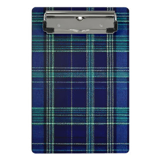 Schotse ruit notebook mini klembord