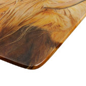 Schotse runderen snijplank (Hoek)