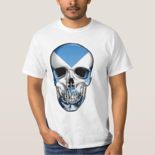 Schotse schedel t-shirt