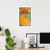 Schotse Spoorweg Print (Thuiskantoor)