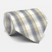 Schotse stijl Tartan Mannen Mode Stropdas (Opgerold)