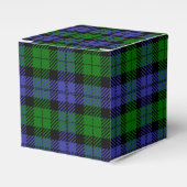Schotse tartan bedankdoosjes (Voorkant Zijde)