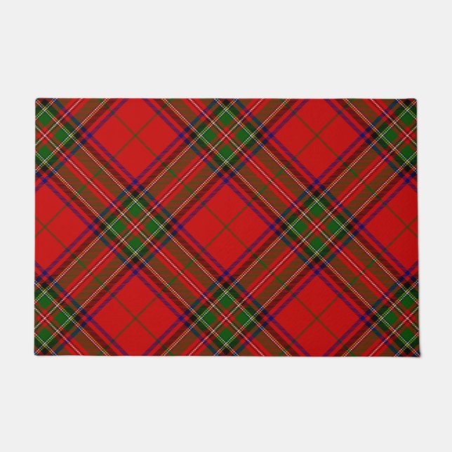 Schotse tartan deurmat (Voorkant)