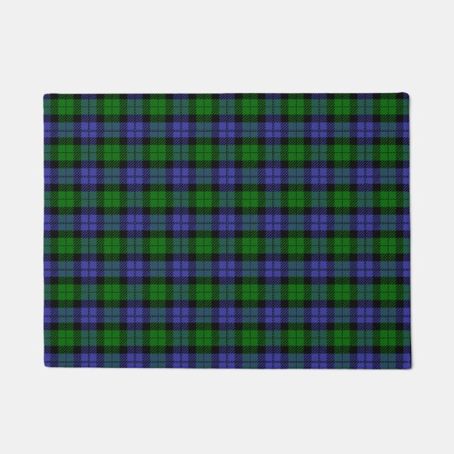 Schotse tartan deurmat (Voorkant)
