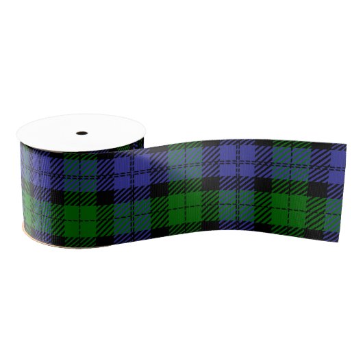 Schotse tartan grosgrain lint (Spoel)