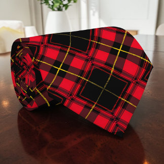 Schotse Tartan Plaid Op Maat Gemaakte Das