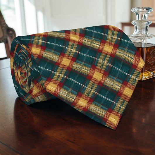 Schotse Tartan Plaid Op Maat Gemaakte Das