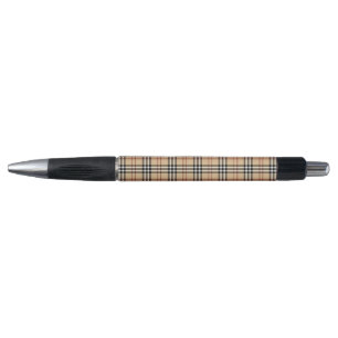 Schotse tartanpatroon pen