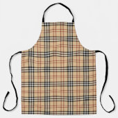 Schotse tartanpatroon schort (Voorkant)