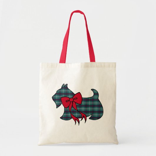 Schotse Terrier Cadeau Boodschappentas Tote Bag (Voorkant)