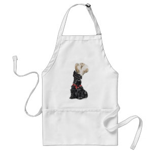 Schotse Terrier Chef Standaard Schort