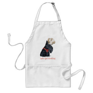 Schotse Terrier Chef Standaard Schort
