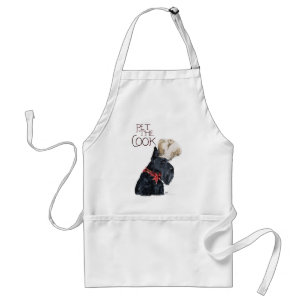 Schotse Terrier Chef Standaard Schort