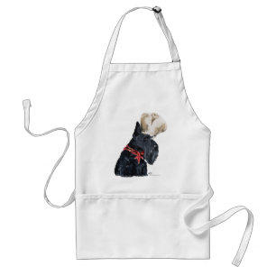 Schotse Terrier Chef Standaard Schort