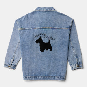 Schotse Terrier Denim Jacket