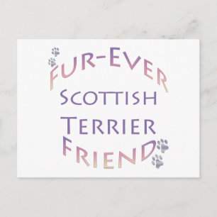 Schotse Terriër Furever Vriend Briefkaart