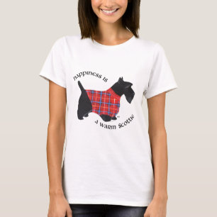 Schotse Terrier Geluk - Rode Plaid Trui T-shirt