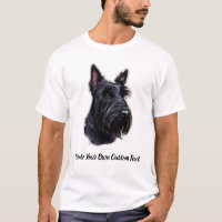 Schotse Terrier Hond Maak Uw Eigen Aangepaste Teks