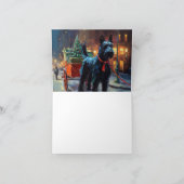 Schotse Terrier Kerstfeest Seizoen Kaart (Binnen)