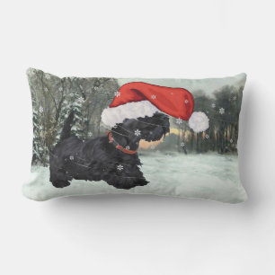 Schotse Terriër Kerstkussen Kussen