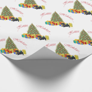 Schotse Terrier Kerstmis Cadeaupapier