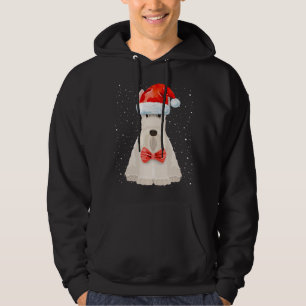 Schotse Terriër Kerstmis Scottie Hond Hoodie