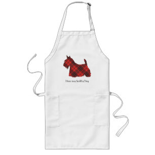 Schotse Terrier Maxwell Tartan Lang Schort