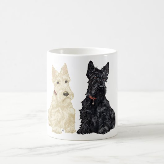 Schotse Terrier Mok (Center)