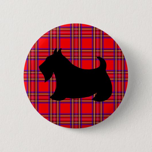 Schotse Terrier Pin Button (Voorkant)