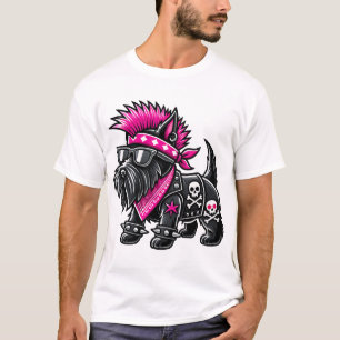 Schotse Terrier Punkmuziek T-shirt