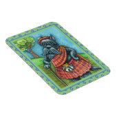 SCHOTSE TERRIER, SCHOTSE HONDENPRIDE Kilt Sporran Magneet (Rechterzijde)