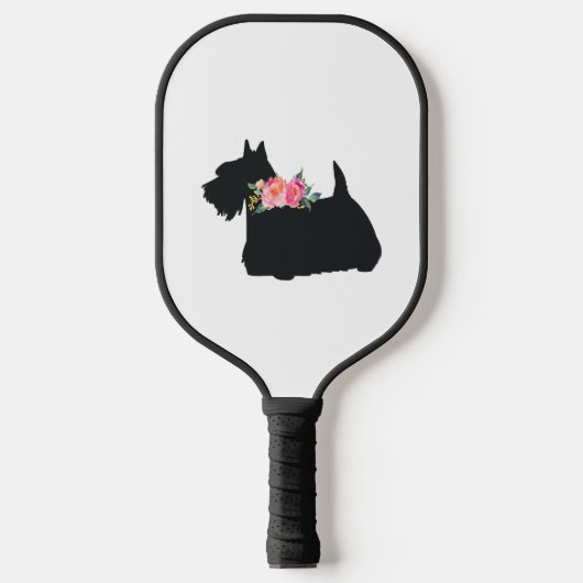 Schotse terrier Scottie Dog Pickleball Paddle (Voorkant)