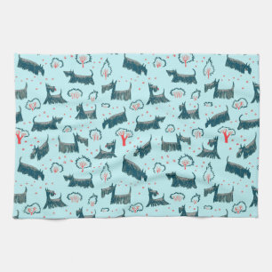 Schotse terrier Scottie Puppy Dog Scotch Pet Theedoek