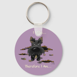 Schotse Terrier (Scotties) Ik Jaag... Sleutelhange Sleutelhanger